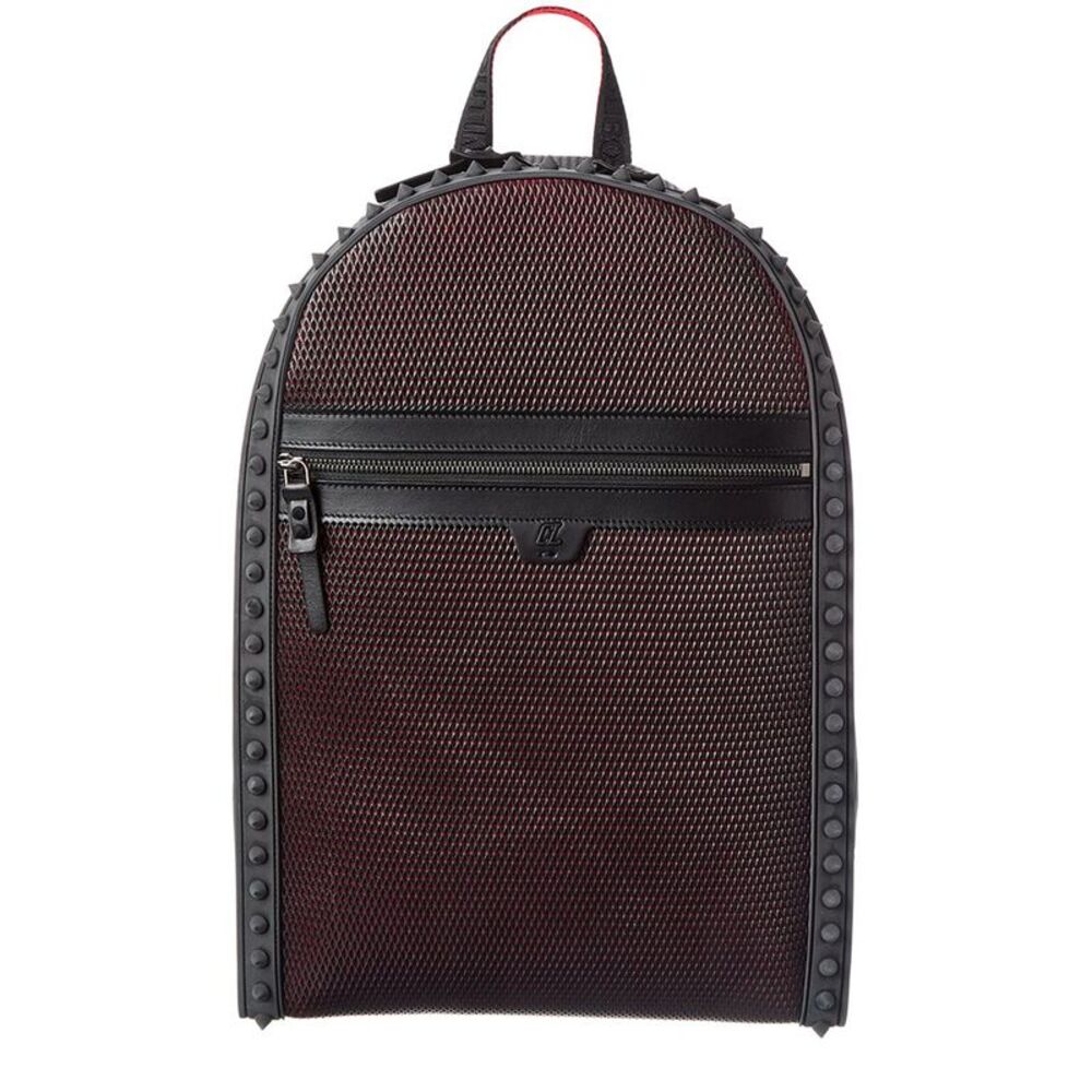 Christian Louboutin Backparis Mesh & Leather Backpack